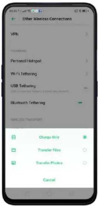 Realme C2s - Wired file sharing - 2