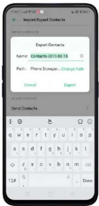 Realme C2s - Import and Export Contacts - 5
