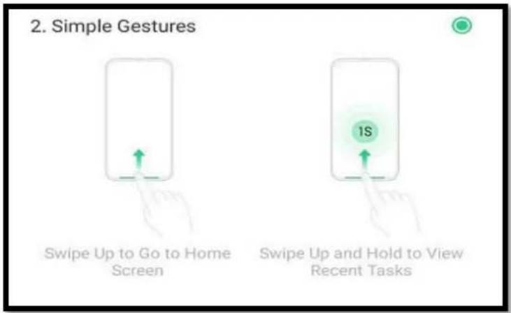 Realme C2s - Swipe-up Gesture Navigation - 3