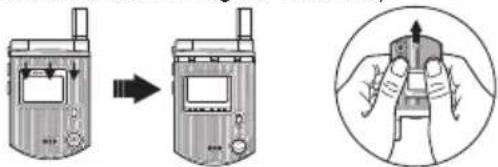 PANTECH C3 - Retrait de la coque - 1
