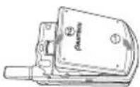 PANTECH C3 - Insertion de la batterie - 1