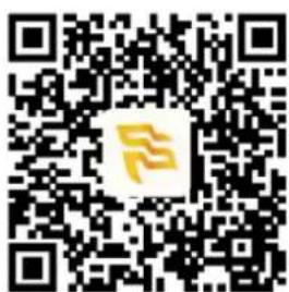 QR code with a yellow logo in the center, likely linking to a digital resource or website.