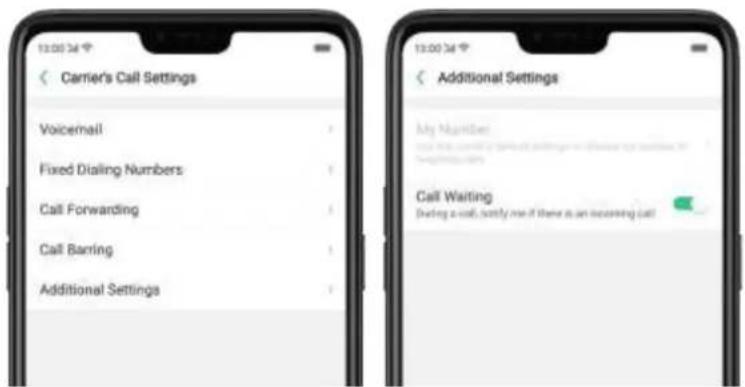 OPPO N1 Mini - Carrier's Call Settings - 1