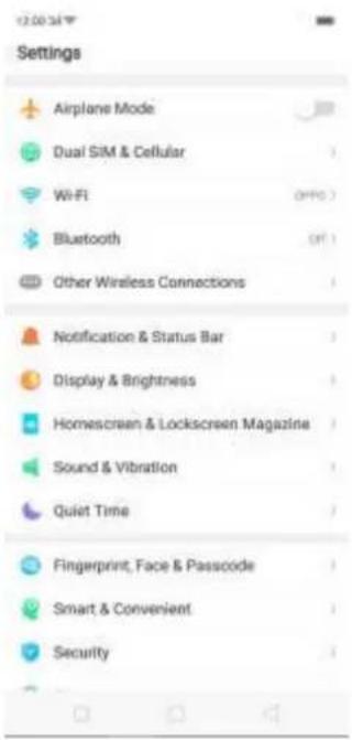 OPPO N1 Mini - To capture long screenshots: - 1