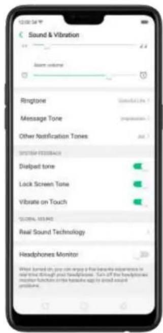 OPPO N1 Mini - Sound, Vibration, and System Feedback - 5