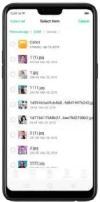 OPPO N1 Mini - 7.12.3.View and manage files - 3