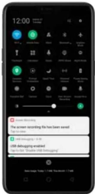 OPPO N1 Mini - Control Center - 4