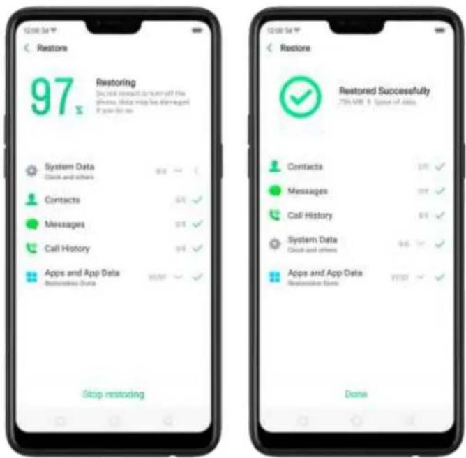 OPPO N1 Mini - Restore your OPPO smartphone from Local backup - 4
