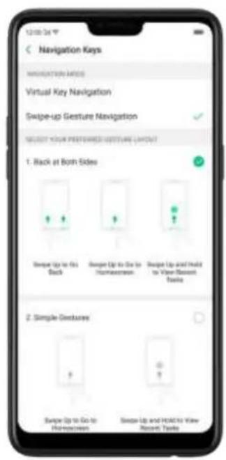OPPO N1 Mini - Swipe-up Gesture Navigation - 2