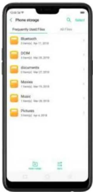 OPPO N1 Mini - 7.12.3.View and manage files - 1