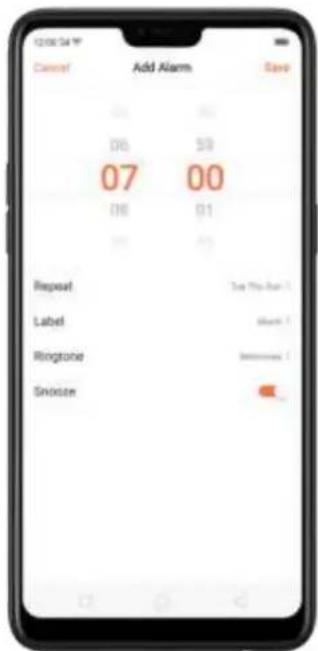 OPPO N1 Mini - 7.11.1.Set Alarm Clocks - 1