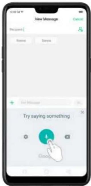 OPPO N1 Mini - Voice typing - 3