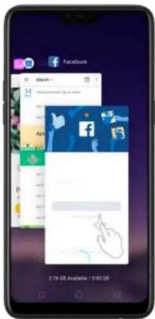 OPPO N1 Mini - Lock the running background apps - 1