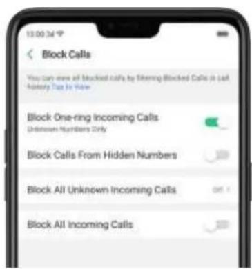 OPPO N1 Mini - Block unwanted calls and messages - 2