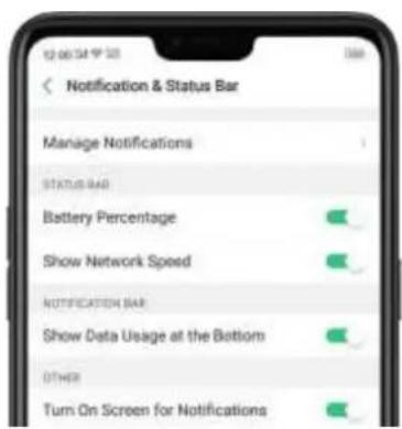OPPO N1 Mini - Status Bar - 1