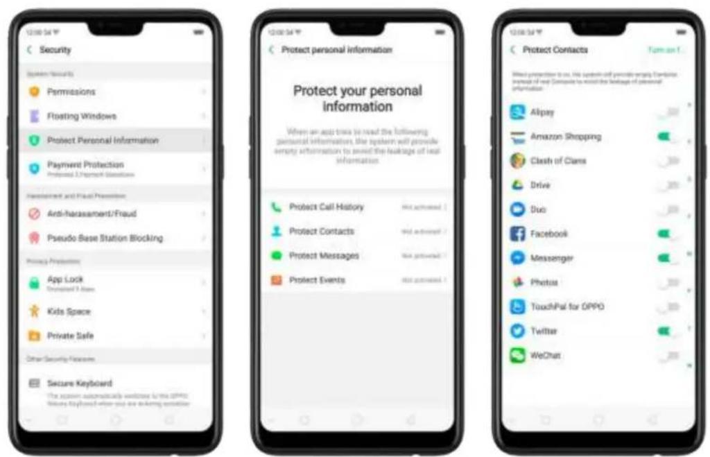 OPPO N1 Mini - Protect Personal Information - 1