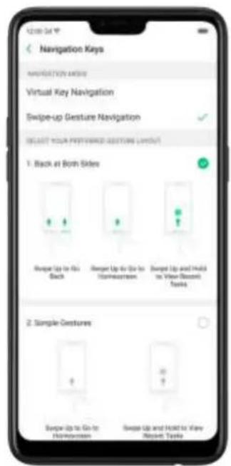 OPPO N1 Mini - Swipe-up Gesture Navigation - 2