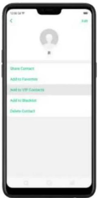 OPPO N1 Mini - VIP Contacts - 1