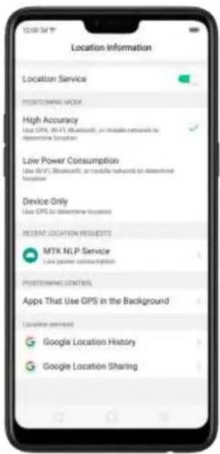 OPPO N1 Mini - Location Service - 2