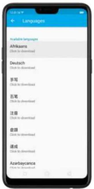 OPPO N1 Mini - Add or change keyboard languages - 2