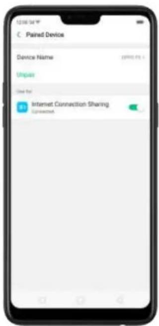 OPPO N1 Mini - Tether via Bluetooth. - 3