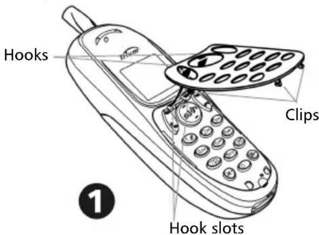 Hooks Clips Hook slots ①