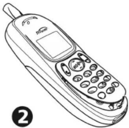 MITSUBISHI Trium Aura - Changing the front cover (for Aura and Odyssey only) - 3