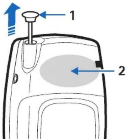 NOKIA 6015i - Antena - 1