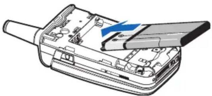 NOKIA 6155i - Ranura de la tarjeta UIM - 2
