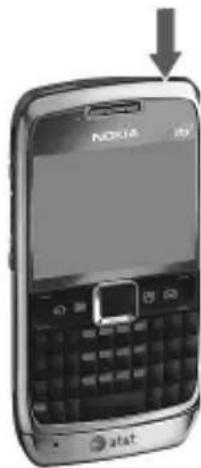 NOKIA E71x - Set time and date - 1