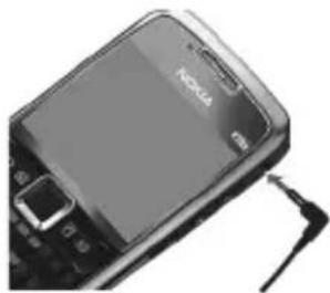NOKIA E71x - ■Ubicaciones de la antena - 3