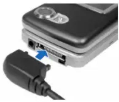 NOKIA 6256i - Connect the headset - 1