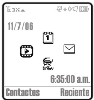 MOTOROLA V323i - atajos del menú - 1