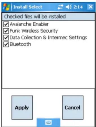 Intermec 741 - To free up virtual memory - 1