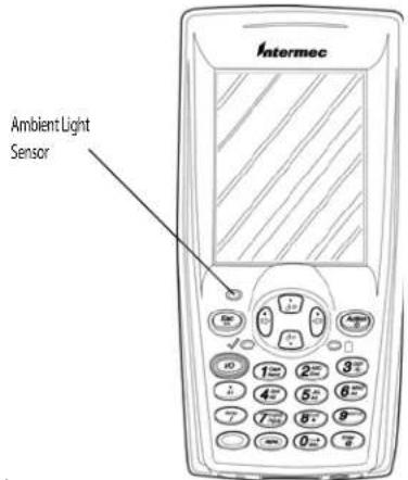 Intermec 741 - Understanding the Ambient Light Sensor - 1
