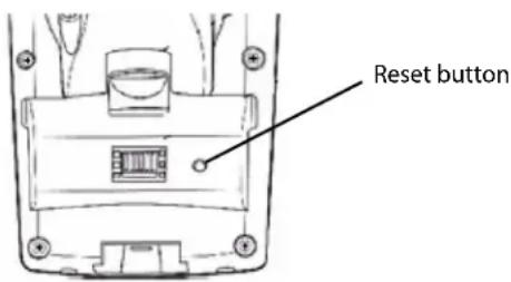 Intermec 751 - To cold boot your computer - 1