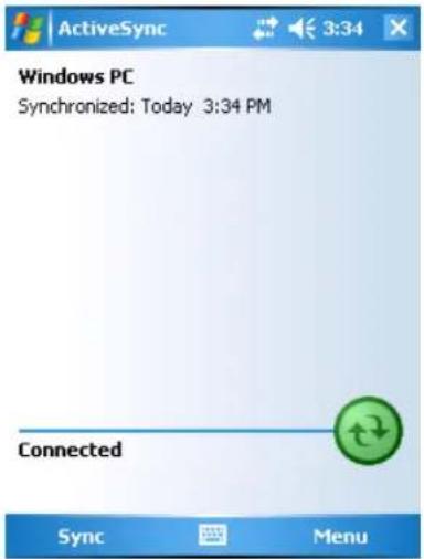 Intermec 751 - To open ActiveSync on your computer - 2