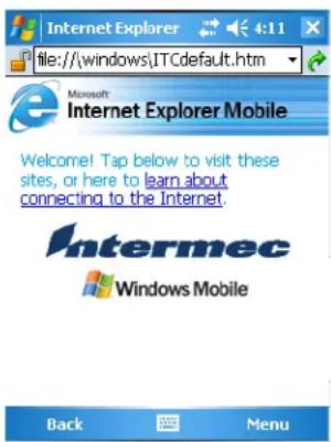 Intermec 751 - To find your operating system version - 1