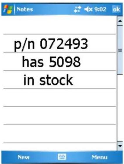 Intermec 751 - To convert the writing to text - 2