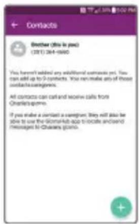 LG GizmoGadget - Adding Contacts - 1