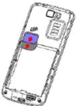 LAVA KKT Uno - Inserting the SIM Card and the battery - 2