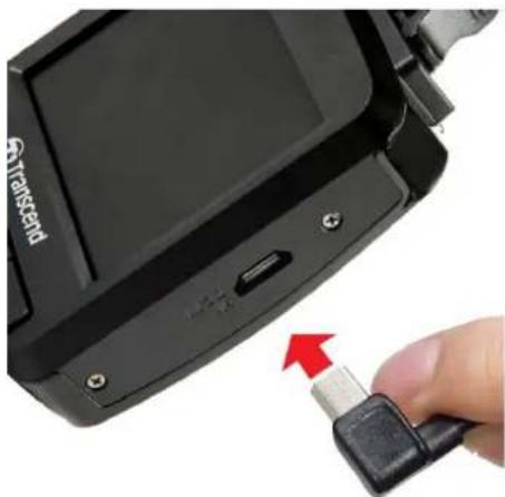 TRANSCEND DrivePro 130 - 4-4 Connecting to Power - 1