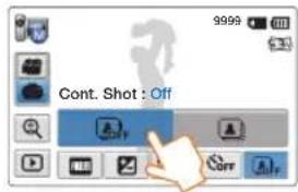 9999 Cont. Shot : Off