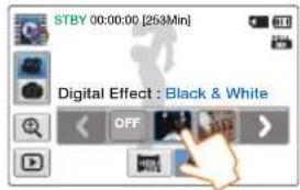 STBY 00:00:00 [253Min] Digital Effect : Black & White OFF
