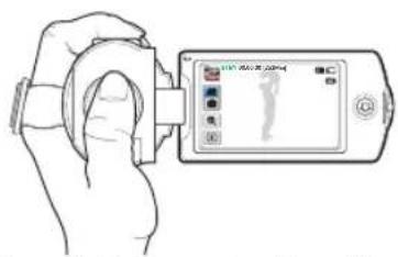 SAMSUNG HMX-QF33 - 180° Switch grip - 2