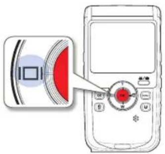 Diagram showing a device with a red circular icon labeled '101' and a control knob, connected to a screen interface.