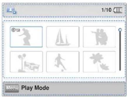 1/10 Menu Play Mode