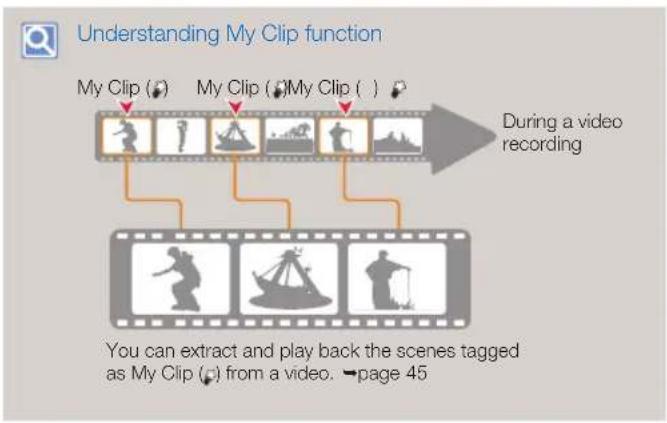 SAMSUNG HMX-W300RN - TAGGING GREAT MOMENTS WHILE RECORDING (MY CLIP FUNCTION) - 3