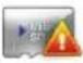 SAMSUNG HMX-W300RN - WARNING INDICATORS AND MESSAGES - 5