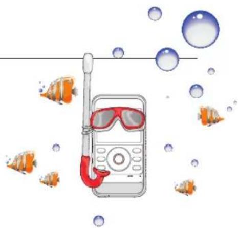SAMSUNG HMX-W300RN - Using the product under/near water - 1